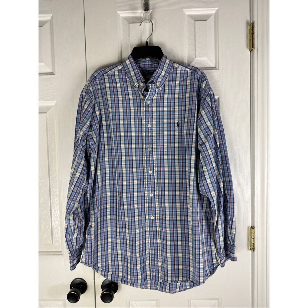 Ralph Lauren Sport Men’s Button Front Shirt Size Large